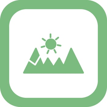 Mountain Vector Icon