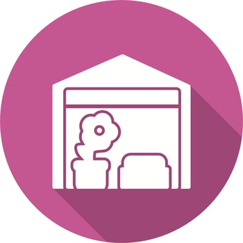 Warehouse Vector Icon