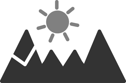 Mountain Vector Icon