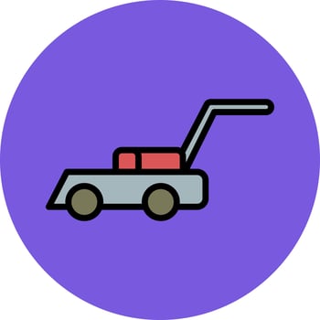 Lawnmower Vector Icon