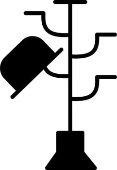 Hatstand Vector Icon
