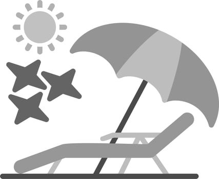 Lounger Vector Icon