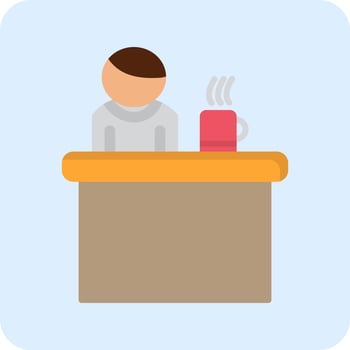 Desk Vector Icon