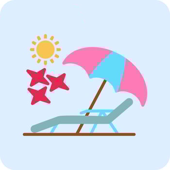 Lounger Vector Icon