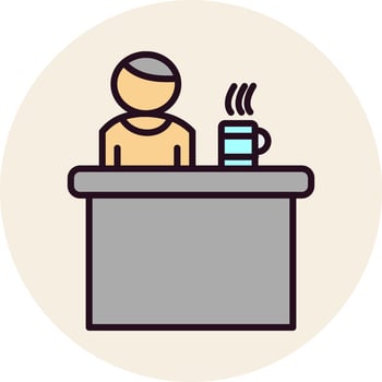 Desk Vector Icon