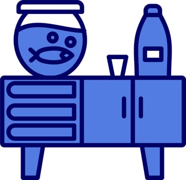Nightstand Vector Icon