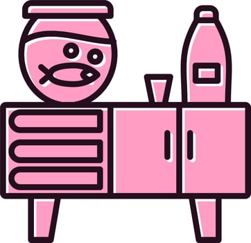 Nightstand Vector Icon