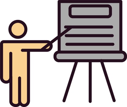 Teach Vector Icon
