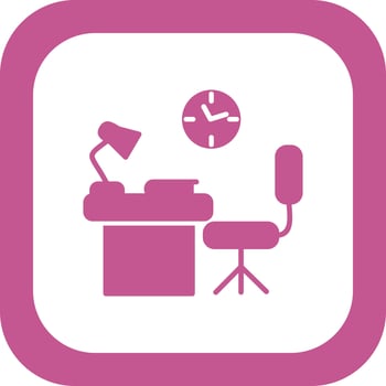 Work place Vector Icon