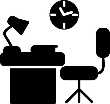 Work place Vector Icon