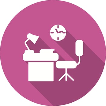 Work place Vector Icon