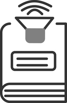 Audio book Vector Icon