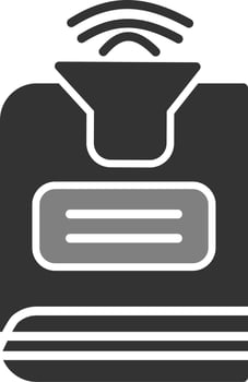 Audio book Vector Icon