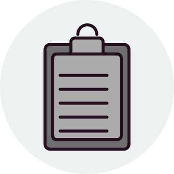 Clipboard Vector Icon