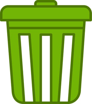 Dustbin Vector Icon