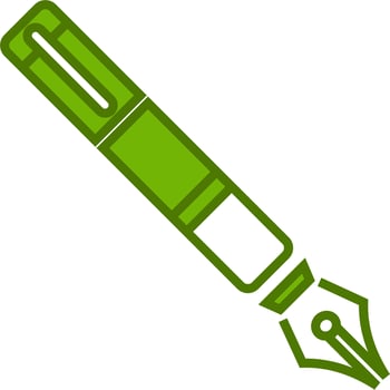 Fountain pen Vector Icon