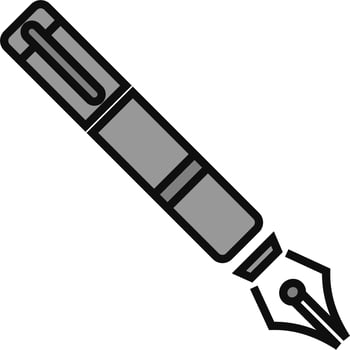 Fountain pen Vector Icon