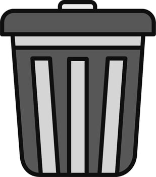 Dustbin Vector Icon