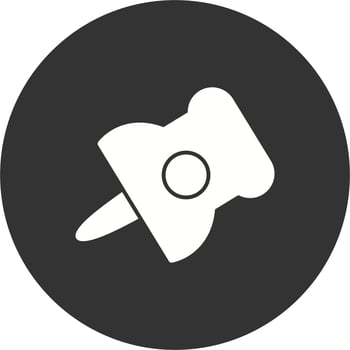 Paper clip Vector Icon