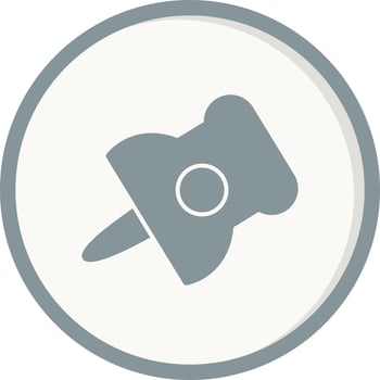 Paper clip Vector Icon