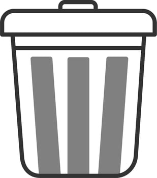 Dustbin Vector Icon