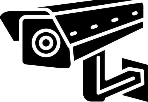 Cctv camera Vector Icon