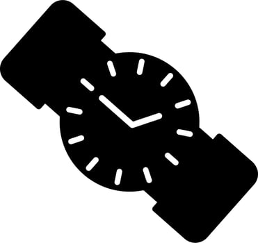 Wristwatch Vector Icon