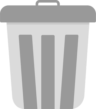 Dustbin Vector Icon