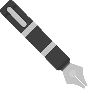 Fountain pen Vector Icon