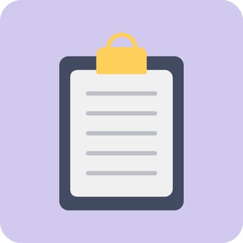 Clipboard Vector Icon