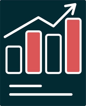 Sale report Vector Icon