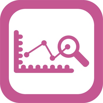 Predictive Chart Vector Icon