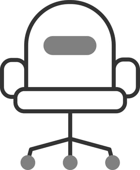 Office Chair Vector Icon