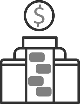 Office Building Vector Icon