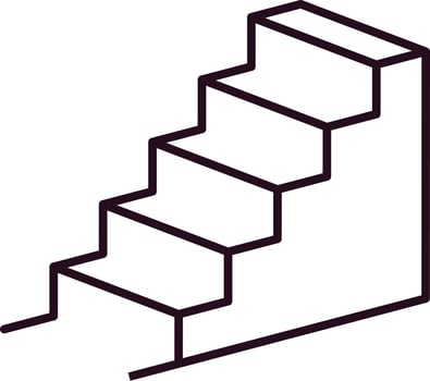 Stairs Vector Icon