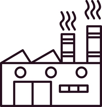 Factory Vector Icon