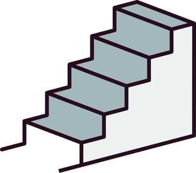 Stairs Vector Icon