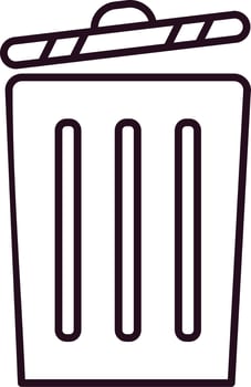 Dustbin Vector Icon