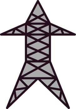 Electric Tower Vector Icon
