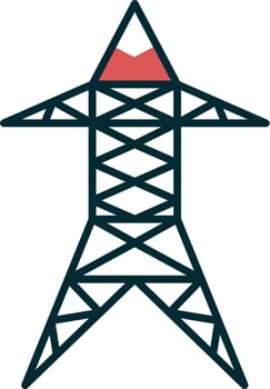 Electric Tower Vector Icon