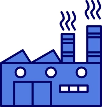 Factory Vector Icon