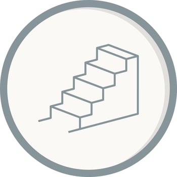 Stairs Vector Icon
