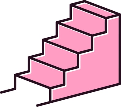 Stairs Vector Icon
