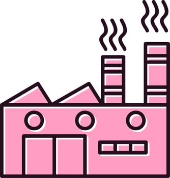 Factory Vector Icon