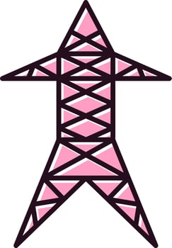 Electric Tower Vector Icon