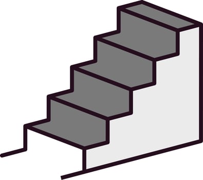 Stairs Vector Icon