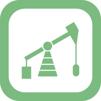 Oil Pump Vector Icon