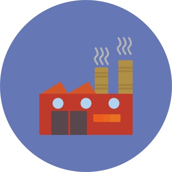 Factory Vector Icon