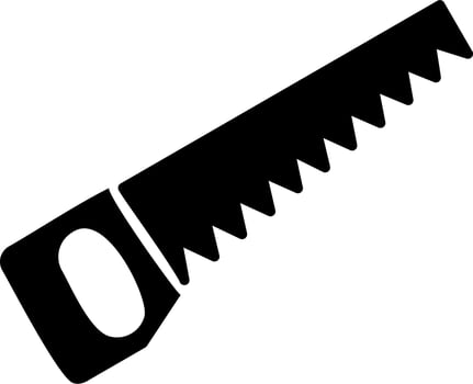 Hand Saw Vector Icon