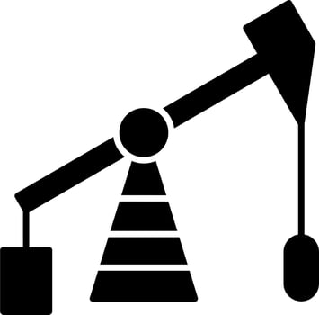 Oil Pump Vector Icon